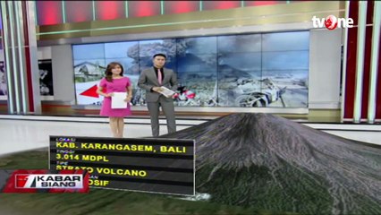 Ini Ilustrasi Gunung Agung di Bali