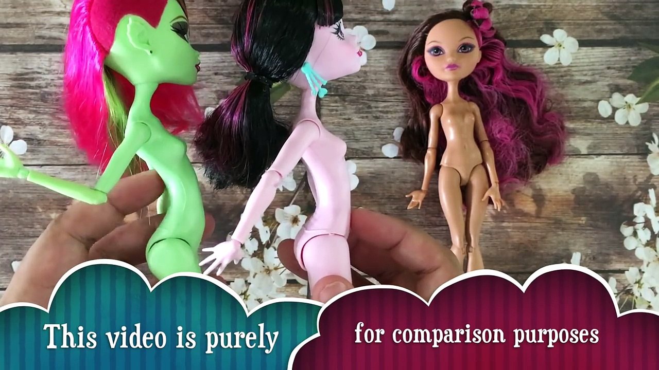 Monster High New Reboot Doll Body Vs Original - Comparison & Review
