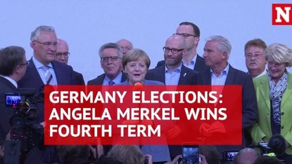 Tải video: German Chancellor Angela Merkel re-elected for fourth term in office