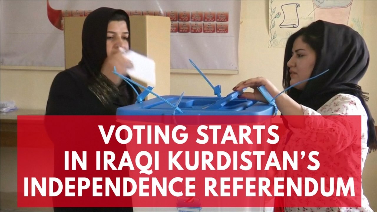 Voting starts in Iraqi Kurdistan's independence referendum