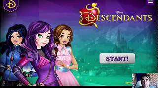 Descendance disney première Jeu fille Regarde Lecteur mobile / tablette / iphone / ipad 2