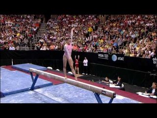 Shayla Worley - Balance Beam - 2008 Olympic Trials - Day 1