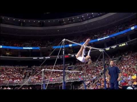 Nastia Liukin - Uneven Bars - 2008 Olympic Trials - Day 1