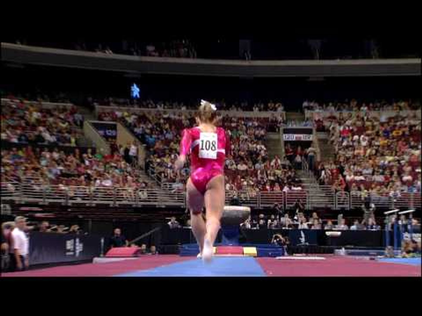 Shawn Johnson Gymnastics Vault
