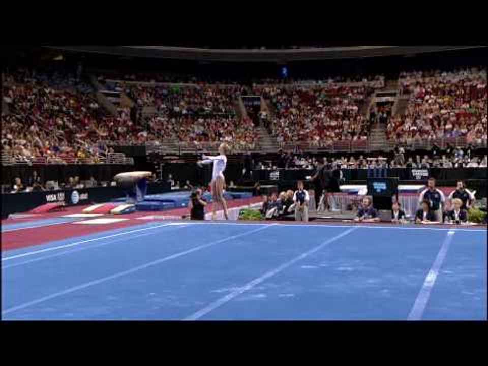 Nastia Liukin - Floor Exercise - 2008 Olympic Trials - Day 1