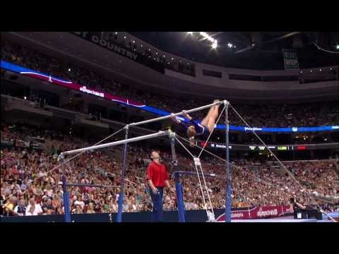 Shawn Johnson - Uneven Bars - 2008 Olympic Trials - Day 2