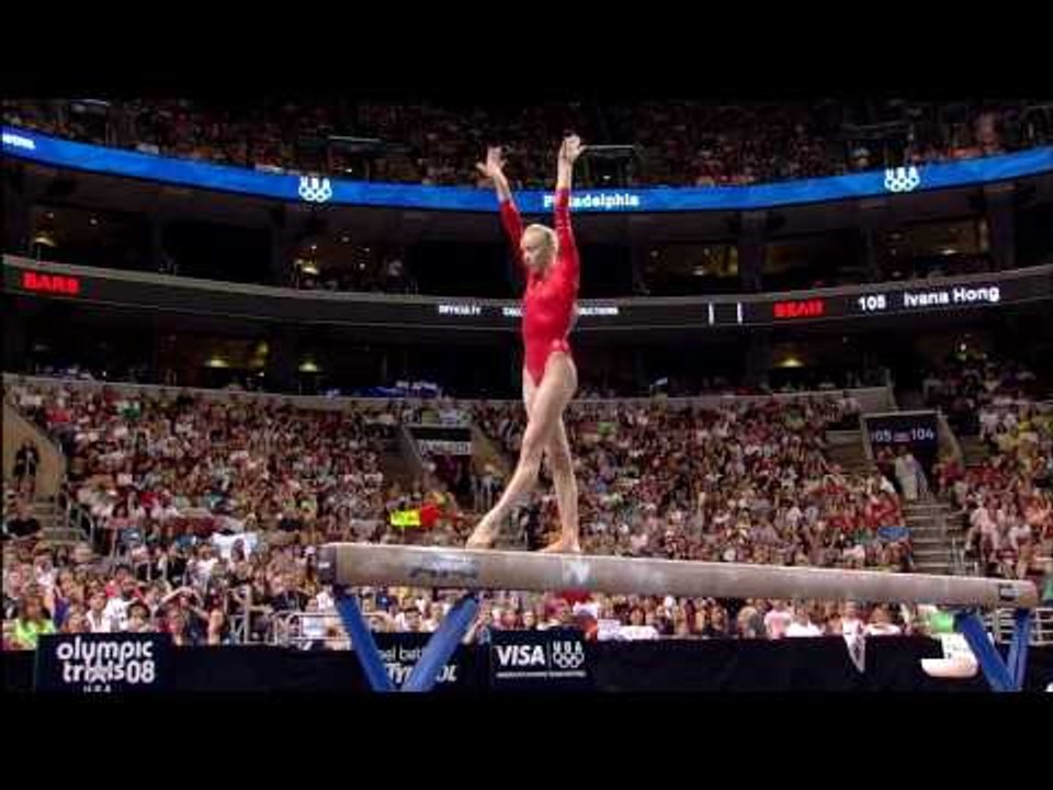 Nastia Liukin - Balance Beam - 2008 Olympic Trials - Day 2