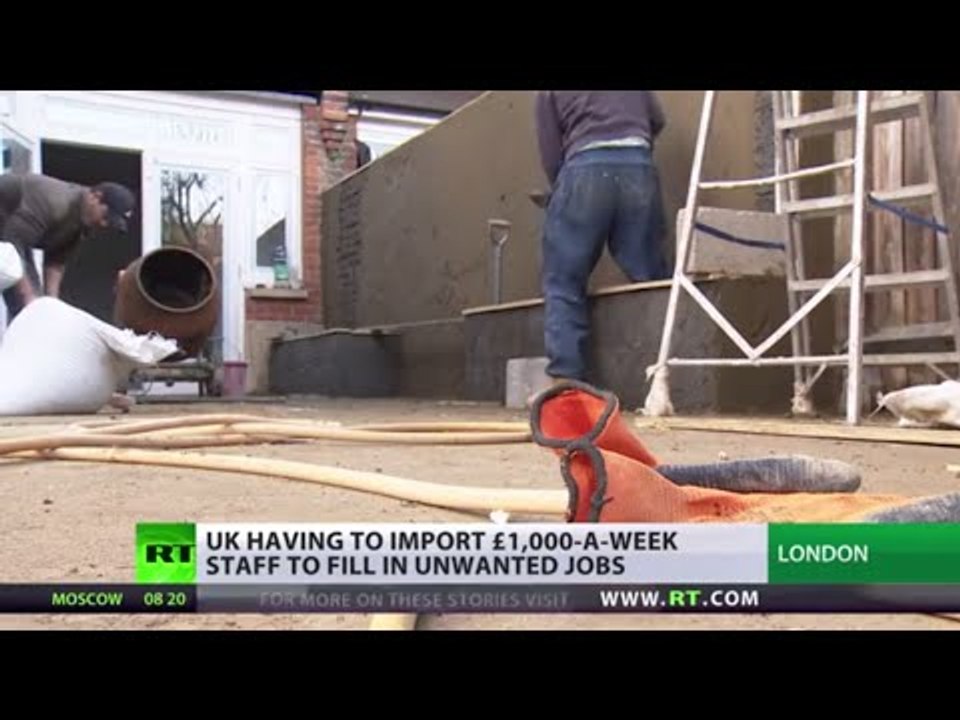 Dirty Work: UK importing migrants to fill employee shortages