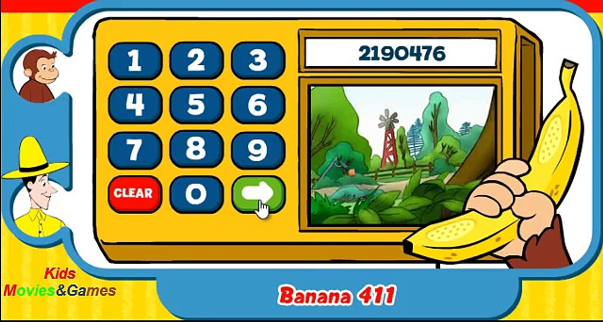 Curious George Interactive Games For Kids Youtube Curious George