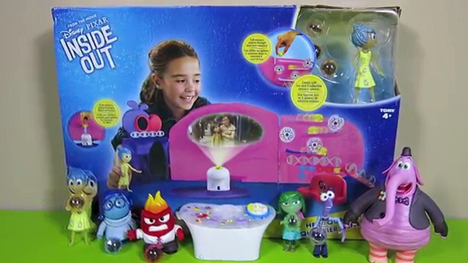 inside out headquarters playset