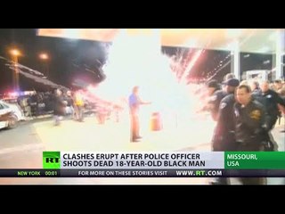 Download Video: Clashes erupt at Berkeley protest after officer shoots teen Antonio Martin dead