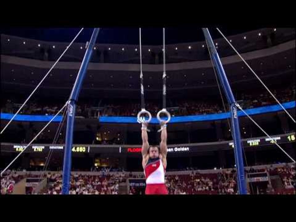 David Durante - Still Rings - 2008 Olympic Trials - Day 1 - Men