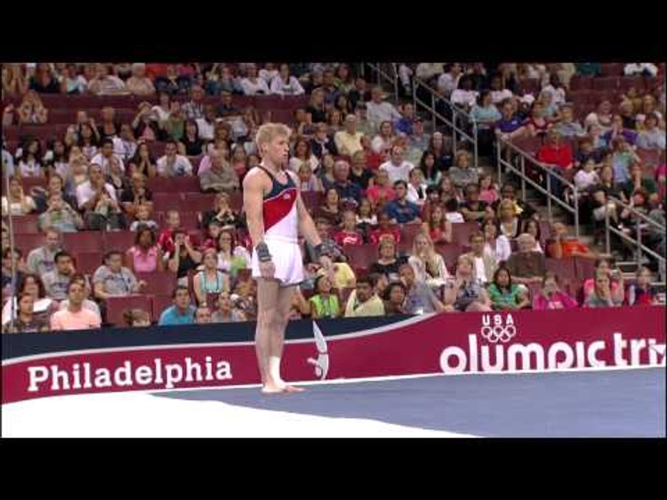 Justin Spring - Floor Exercise - 2008 Olympic Trials - Day 1 - Men