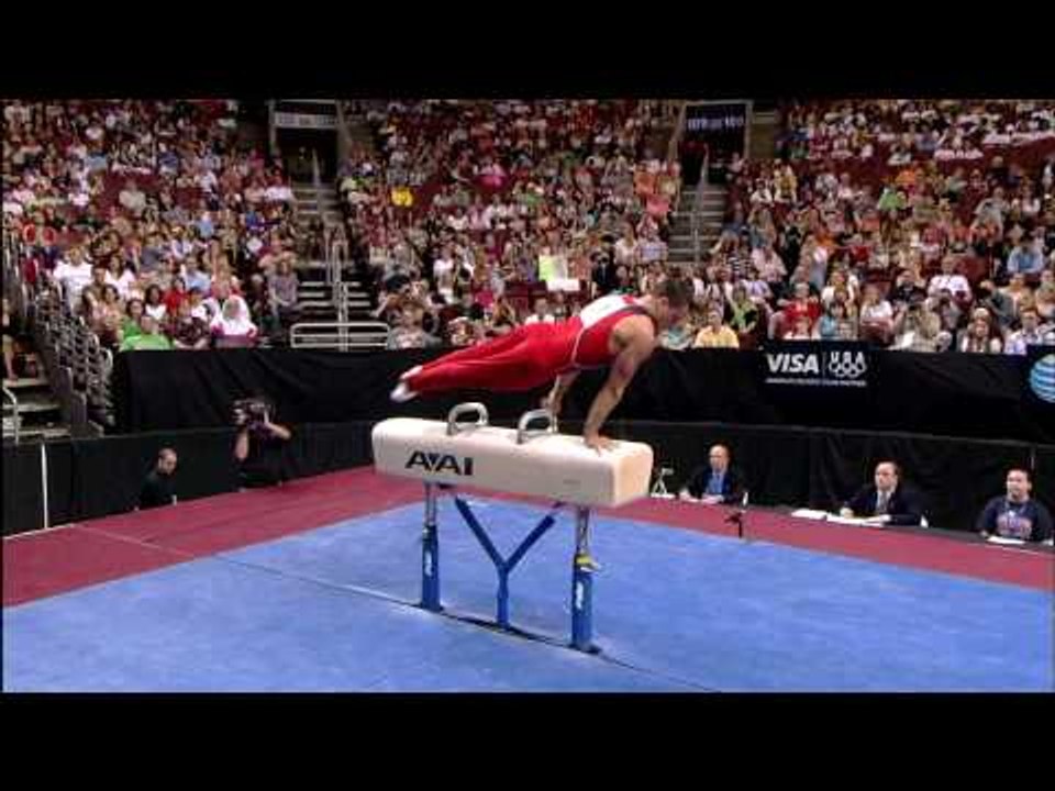 David Durante - Pommel Horse - 2008 Olympic Trials - Day 2 - Men