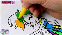 My Little Pony Coloring Book MLP EG Rainbow Dash Colors Episode Surprise Egg and Toy Collector SETC