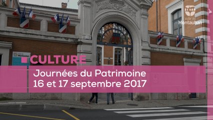 Journées du patrimoine 2017 à Montauban