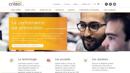 Criteo, la pépite française de la pub sur internet, connait pas mal de turbulence
