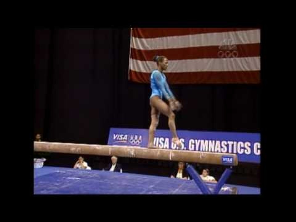 Annia Hatch - Balance Beam - 2004 U.S. Gymnastics Championships - Women - Day 1