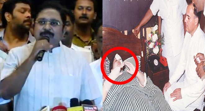 மருத்துவமனையில் நைட்டியில் இருந்த ஜெயலலிதா-வீடியோ