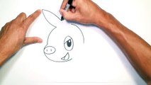 How to Draw Tepig | Pokemon