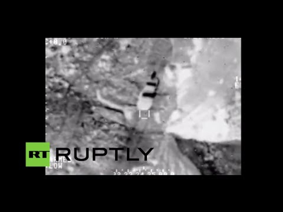 Combat cam: Iraqi Air Force batter ISIS positions north of Baghdad