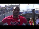 2016 IAAF World U20 Champs: Noah Lyles Talks Chances of Going Pro