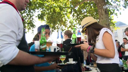 Première course de garçons de café à Nantes !