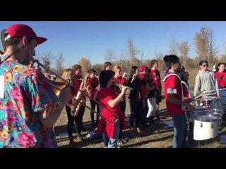 Marching Band Jams Out at NXN NW