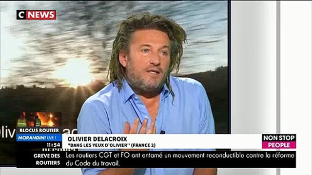 Dans Morandini Live sur CNews, Olivier Delacroix ému en évoquant la disparition de son fils - VIDEO