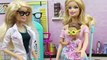 Escroquerie avec enfants et barbie pédiatre série de poupées Dr. bébés poupées barbie