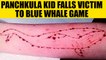 Blue Whale Challenge : School student in India's Haryana ends his life | Oneindia News