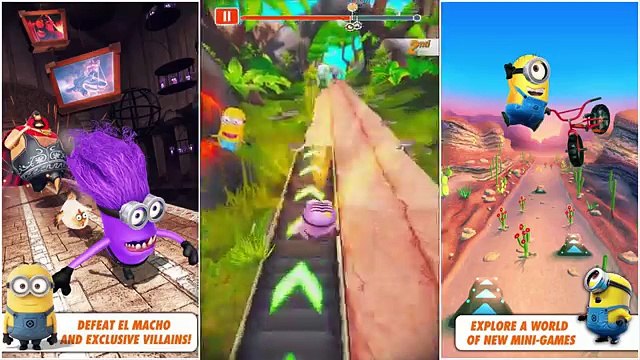 Despicable Me: Minion Rush Unlock New Charer Purple Minion Disguised