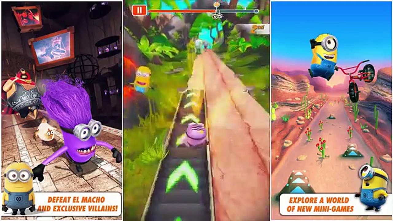 Despicable Me: Minion Rush Unlock New Charer Purple Minion Disguised