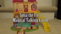 SOFIA THE FIRST Disney Junior Sofias Magical Talking Castle for Disney Princess Sofia