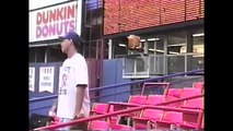 Snagging a foul ball at Shea Stadium in 1996