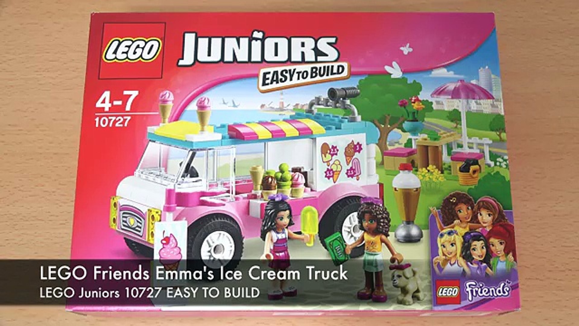 LEGO Friends 10727 Emmas Ice Cream Truck (LEGO Juniors) - video Dailymotion