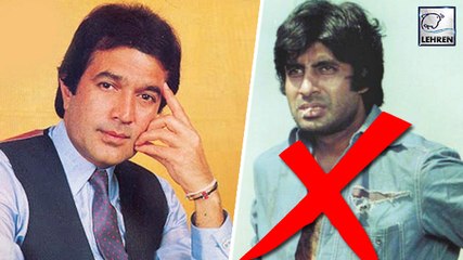Rajesh Khanna Was The ORIGINAL Choice For Yash Chopra's Deewaar