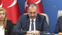 Adalet Bakanı Abdulhamit Gül ve Başbakan Yardımcısı Hakan Çavuşoğlu Ortak Basın Toplantısında...