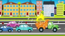 Camiónes infantiles - Carros para niños - Carritos para niños - La zona de construcción Parte 2