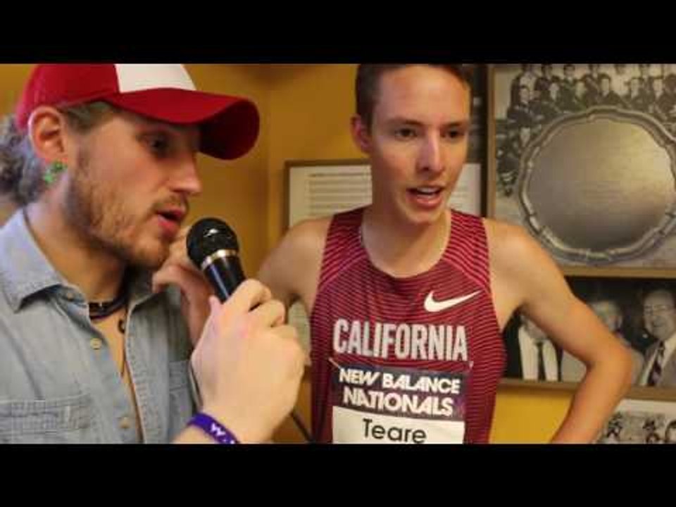 Cooper Teare - 4:06.60 in mile win at New Balance Nationals Indoor