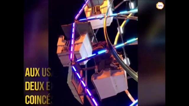 Il chute d'une grande roue en tentant de sauver 2 enfants coincés!