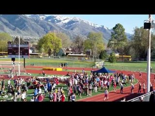 Hunter Woodhall Breaks Utah State Record