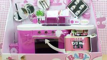 Cocinita de juguete interiva Baby Born | La Bebé Nenuco Princesa Cuca come comiditas