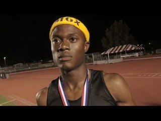 Thomas Burns After Running U.S No. 2 All-Time 300mH