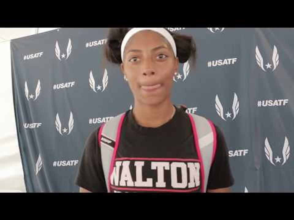 National Record Holder Tia Jones Excited For Pan Ams
