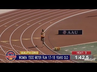 Gabrielle Wilkinson Breaks AAU 1500m Meet Record