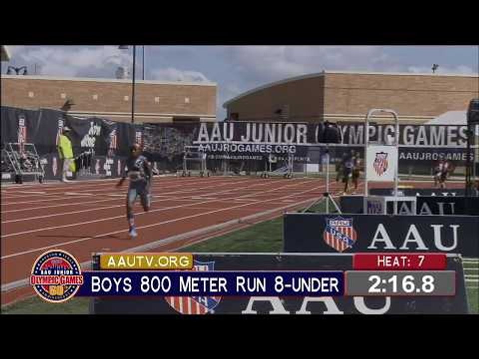 Naye'Ron Hudson Mcglown Breaks AAU 800m National Record
