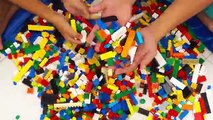 Opening of a Mega Giant Lego Box that comes with 1600 pieces Toys Juguetes Brinquedos Surprise Eggs