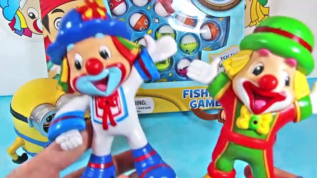 Patati Patatá Jake e os Piratas da Terra do Nunca Brinquedos Jogo de Pescaria Minions Ovo Surpresa