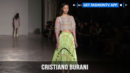 Milan Fashion Week Spring/Summer 2018 - Cristiano Burani | FashionTV
